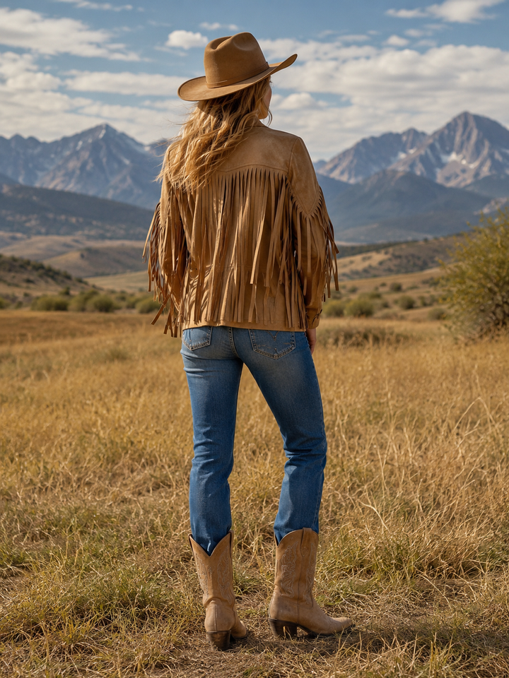 Fringed Moto Jacket