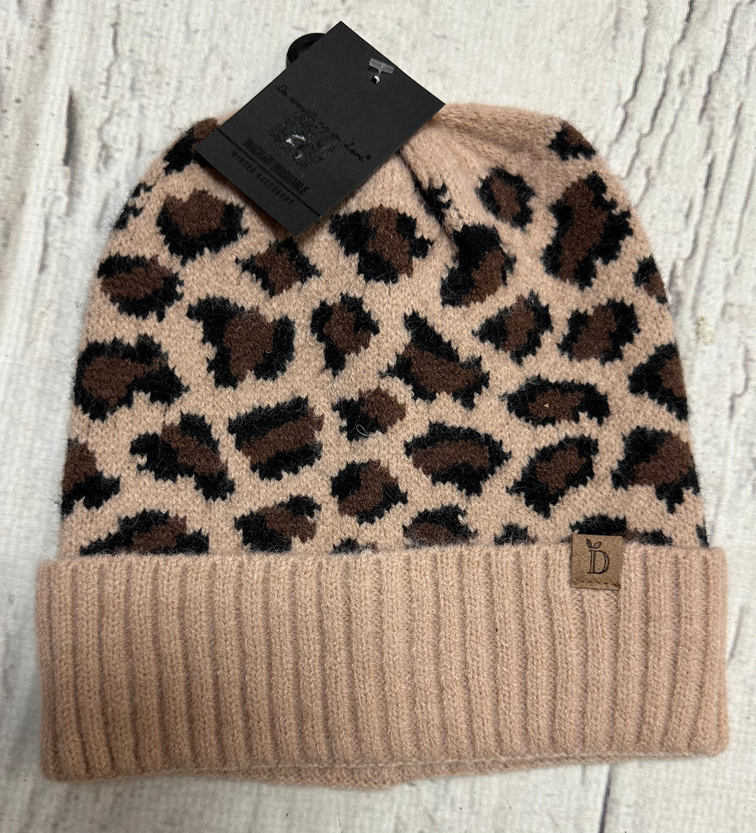 Leopard Beanie