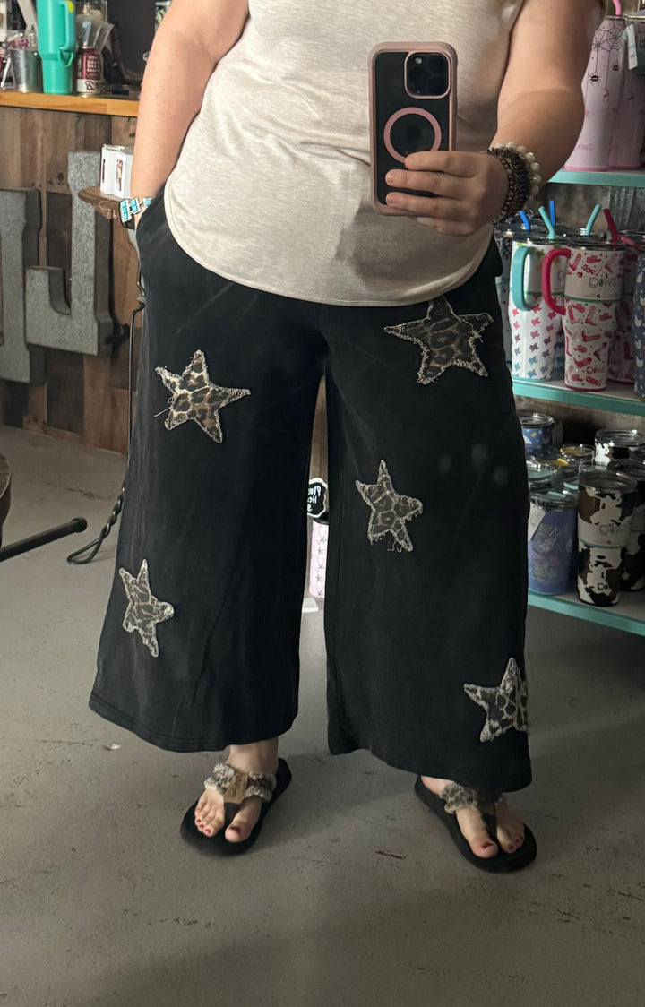 Rising star wide leg pants