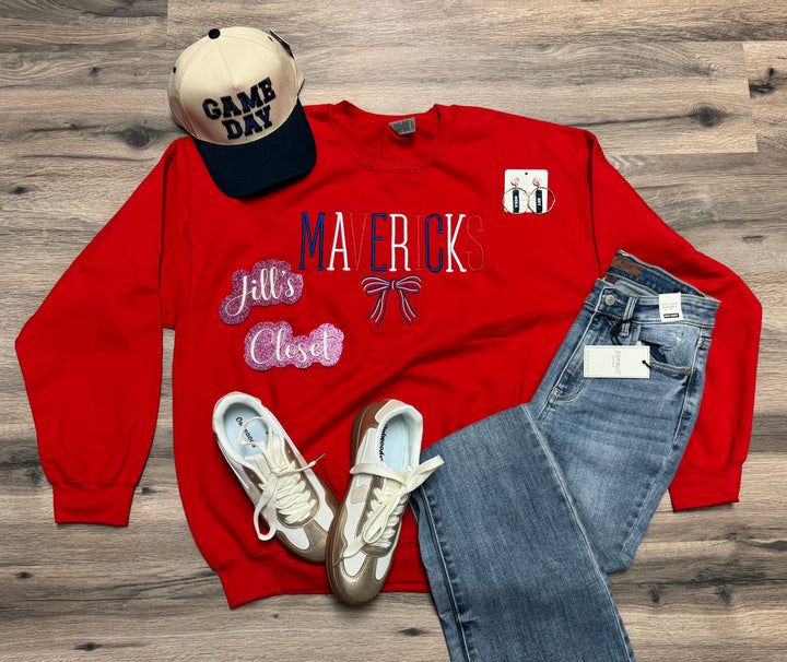 Mavericks Embroidered Sweatshirt