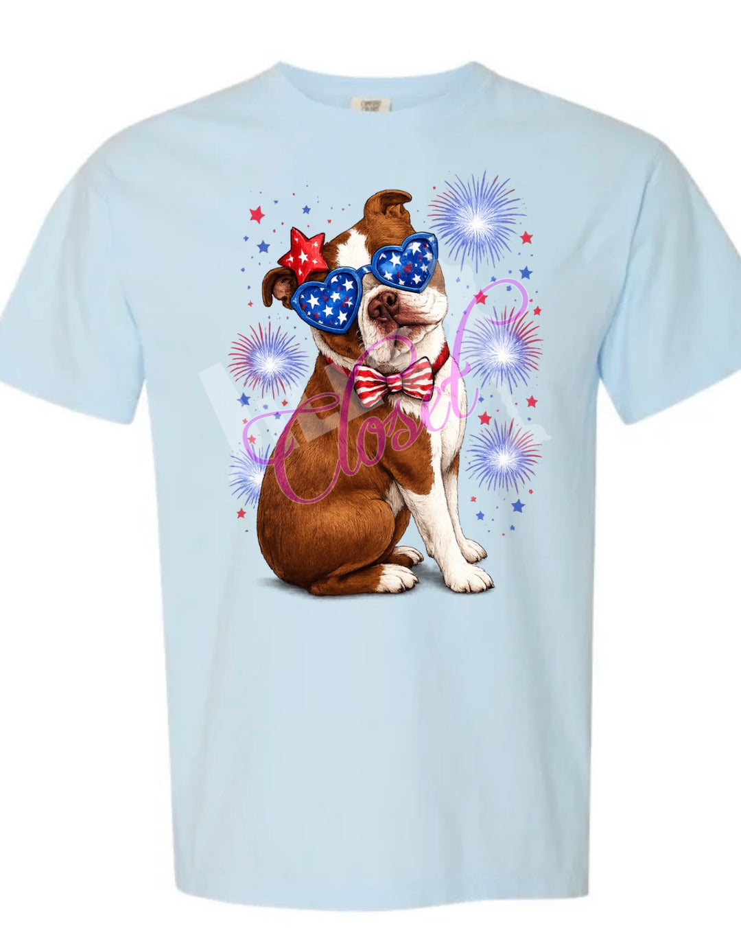Patrotic Dog Breed Tee