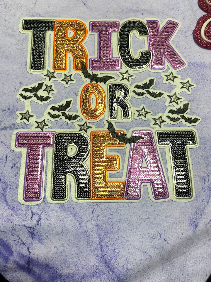 Trick or Treat Sequin Tee