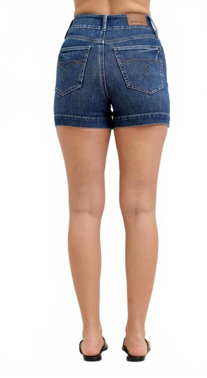 Double Button Shorts