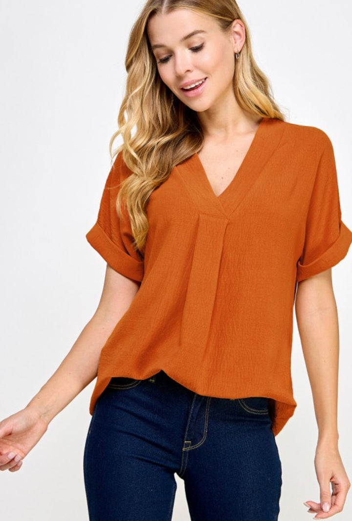 Another V-Neck Blouse