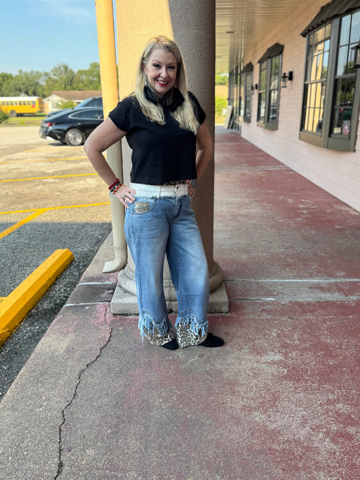 Double Waisted Jeans