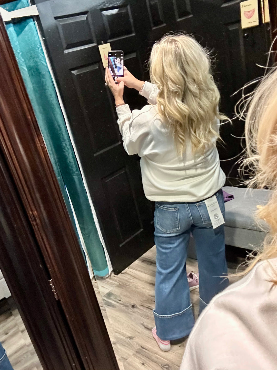 Casey’s Button-up Cuffed Jeans