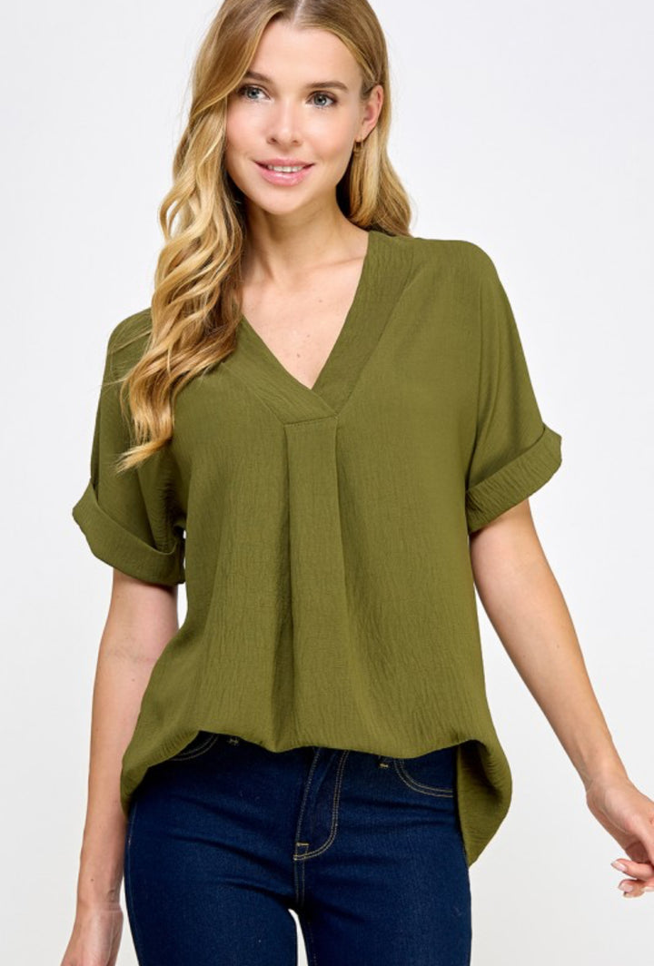 Another V-Neck Blouse