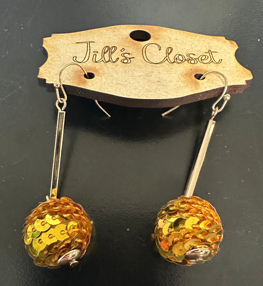 Sequin Ball earrings