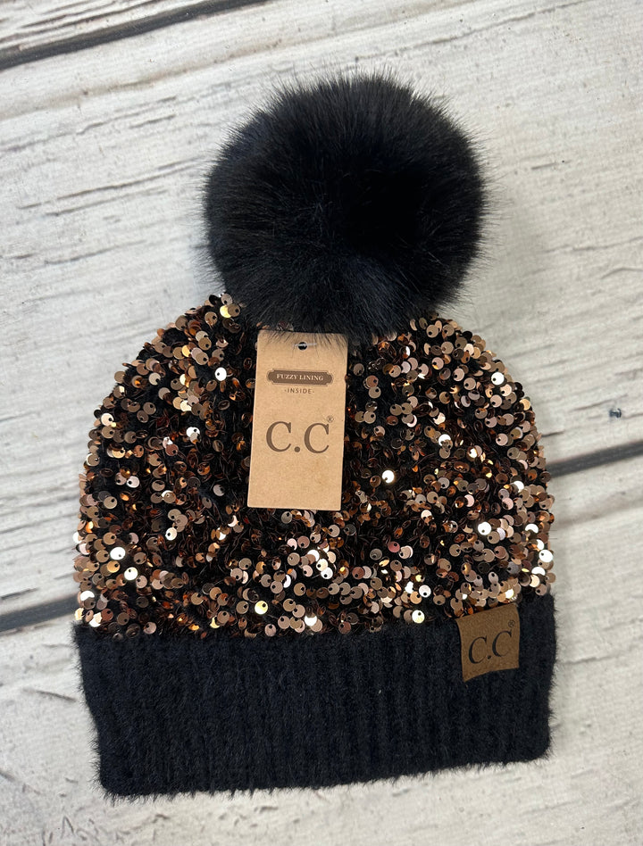 CC Sequin Beanie