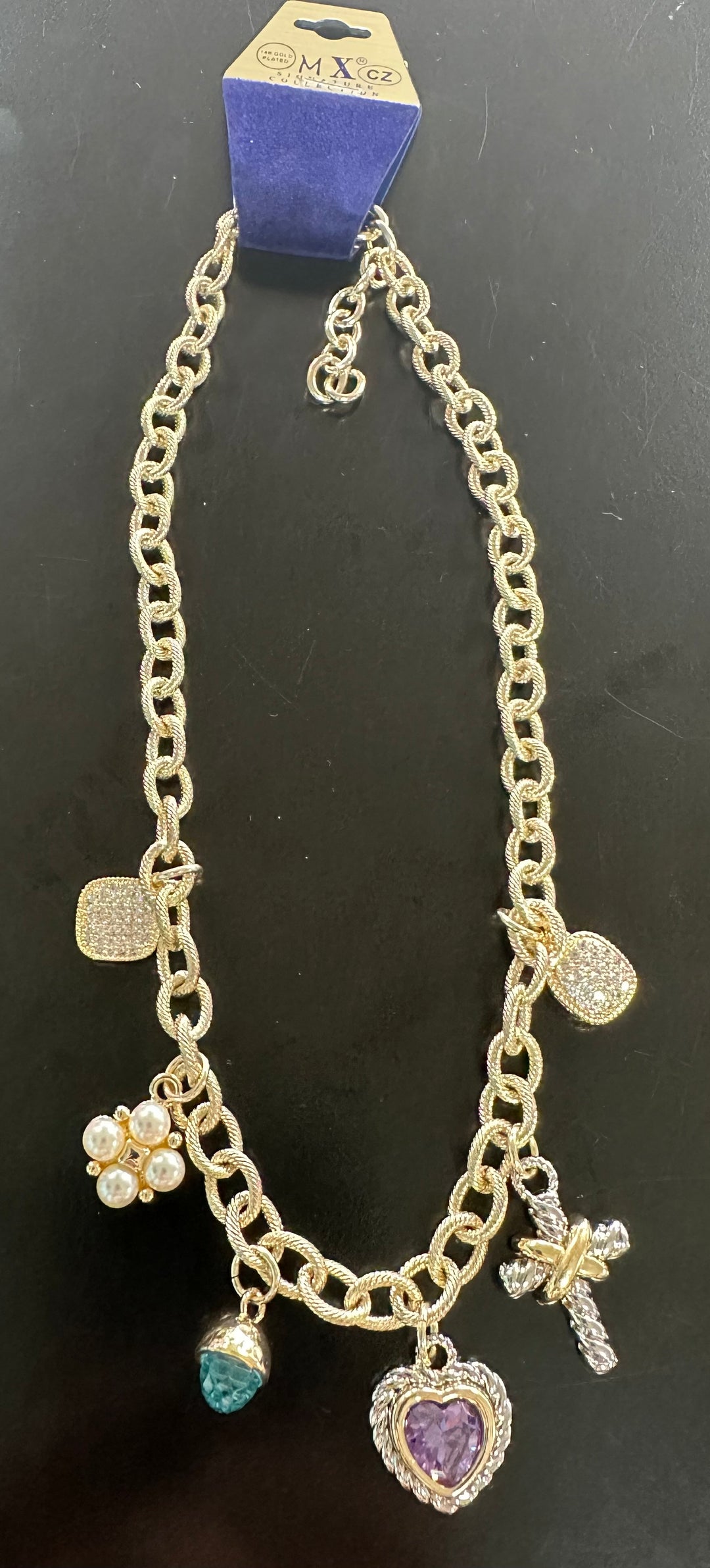 Golden Charm Necklace