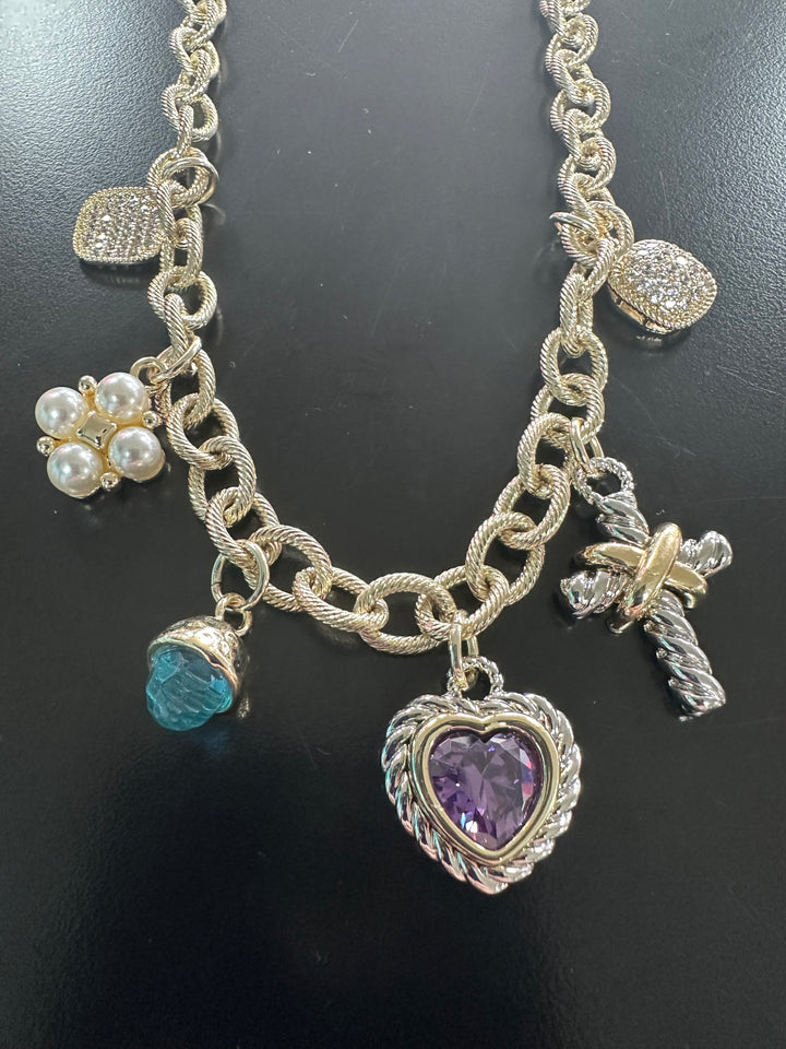 Golden Charm Necklace