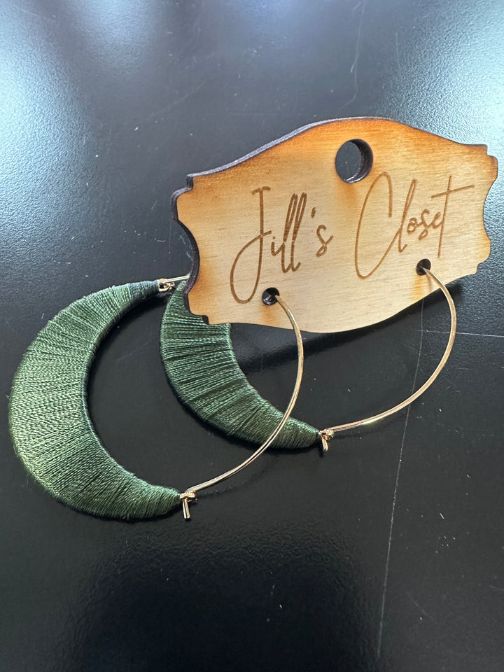 Colorful Hoop Earrings