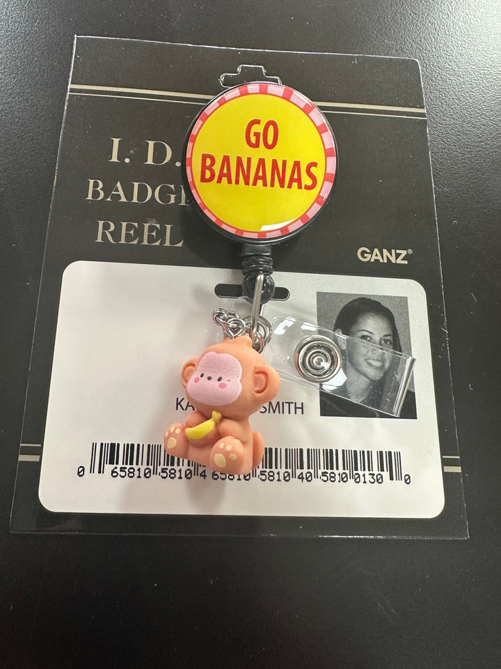 Humorous Animal Badge Reels