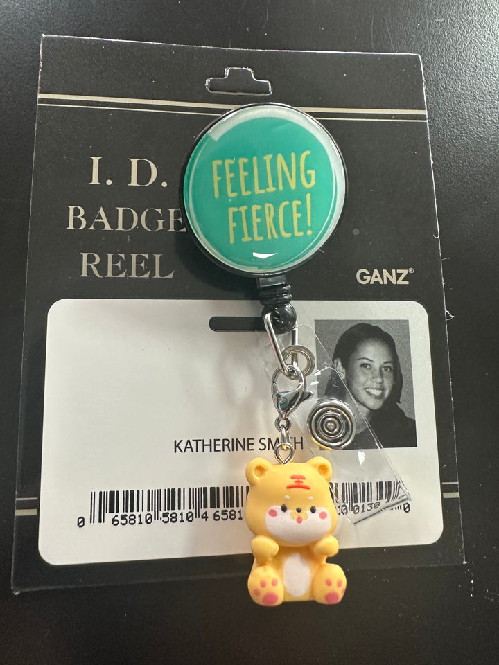 Humorous Animal Badge Reels