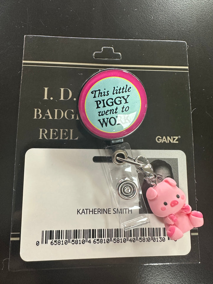Humorous Animal Badge Reels