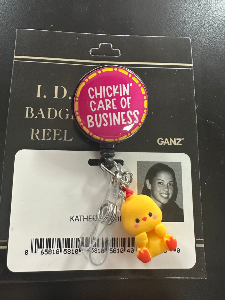 Humorous Animal Badge Reels