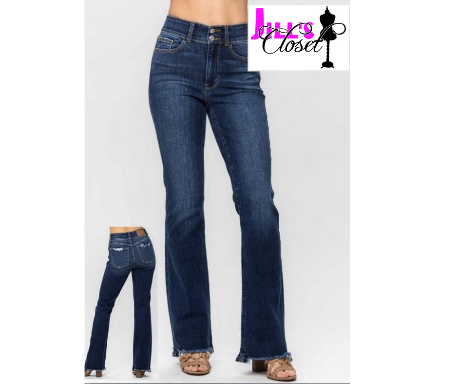 Judy Blue frayed hem bootcut