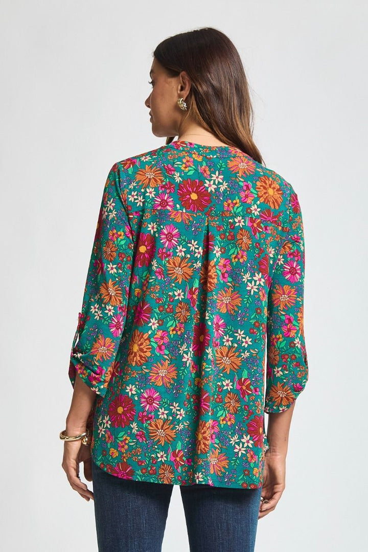 Autumn Flower Child top