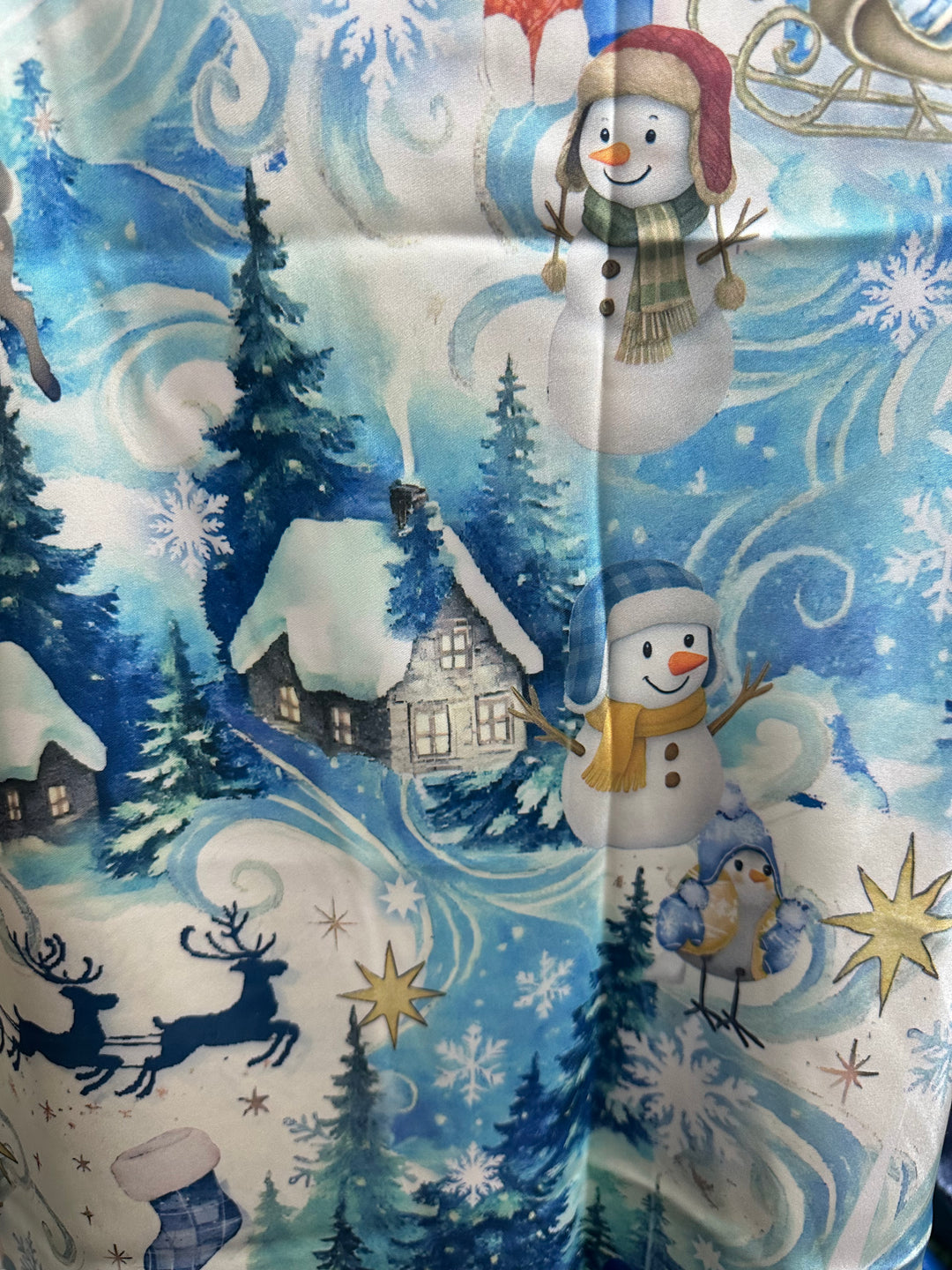Snow Country Satin Skirt