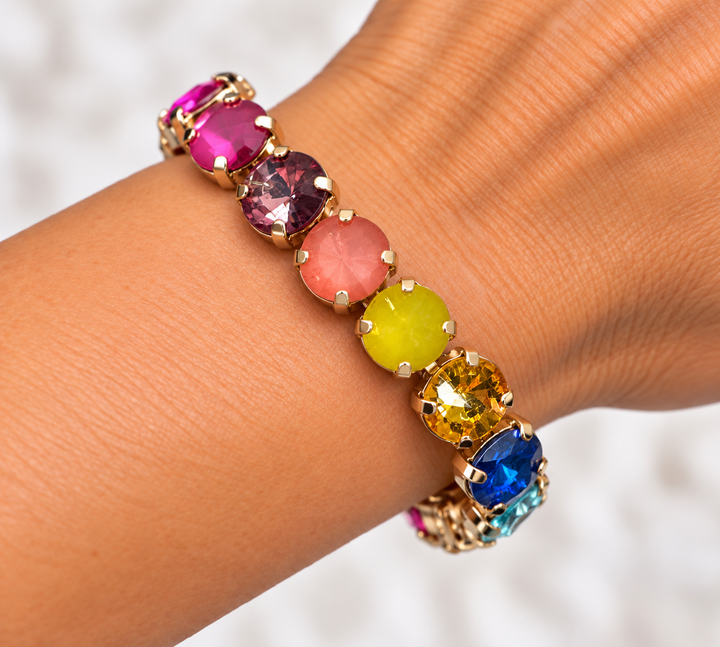 Bling Faceted Stone Bracelets