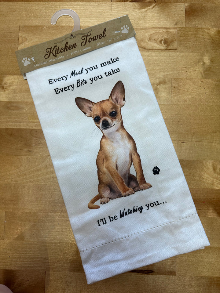 Chihuahua Dog Towel