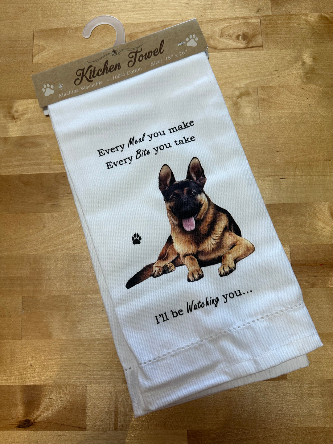 German Shepherd Dog Towel