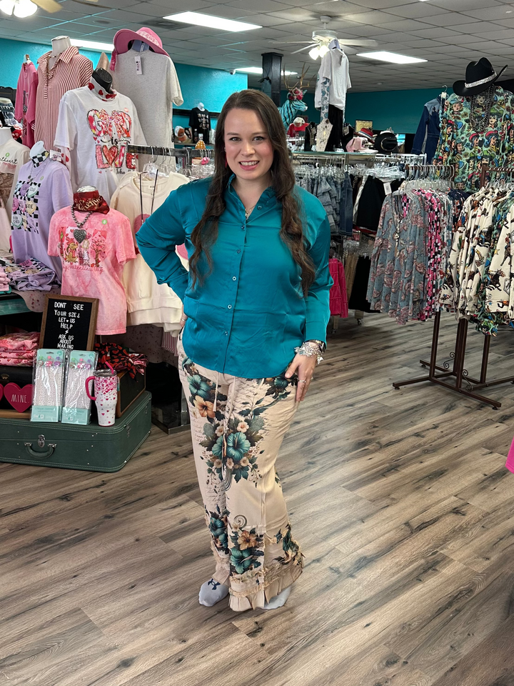 Hibiscus pants