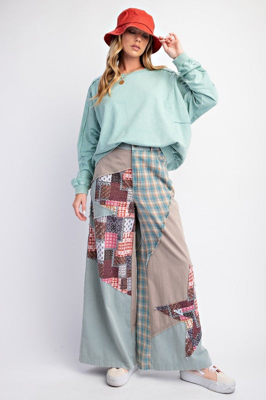 Toris patchwork Pants