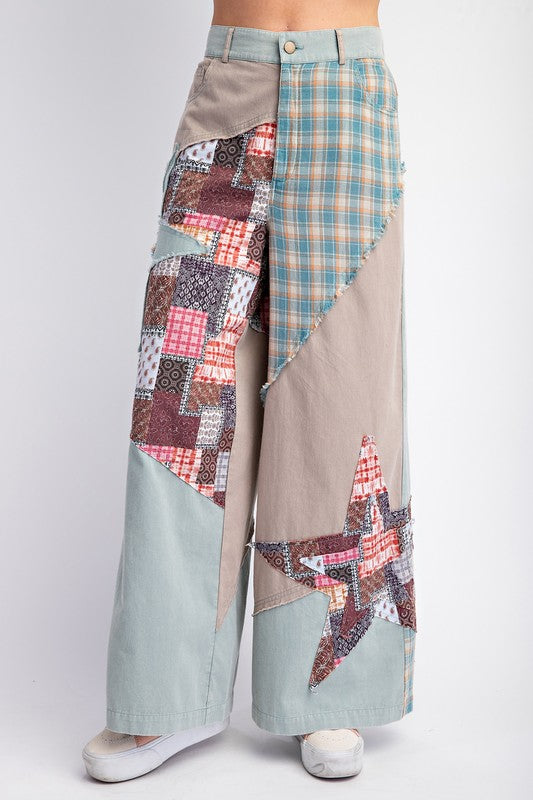 Toris patchwork Pants