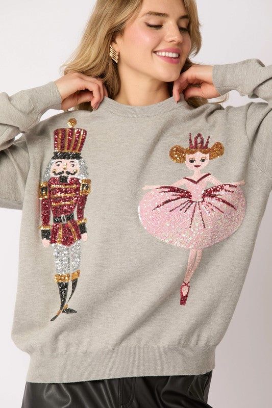 Nutcracker & Ballerina Sweater