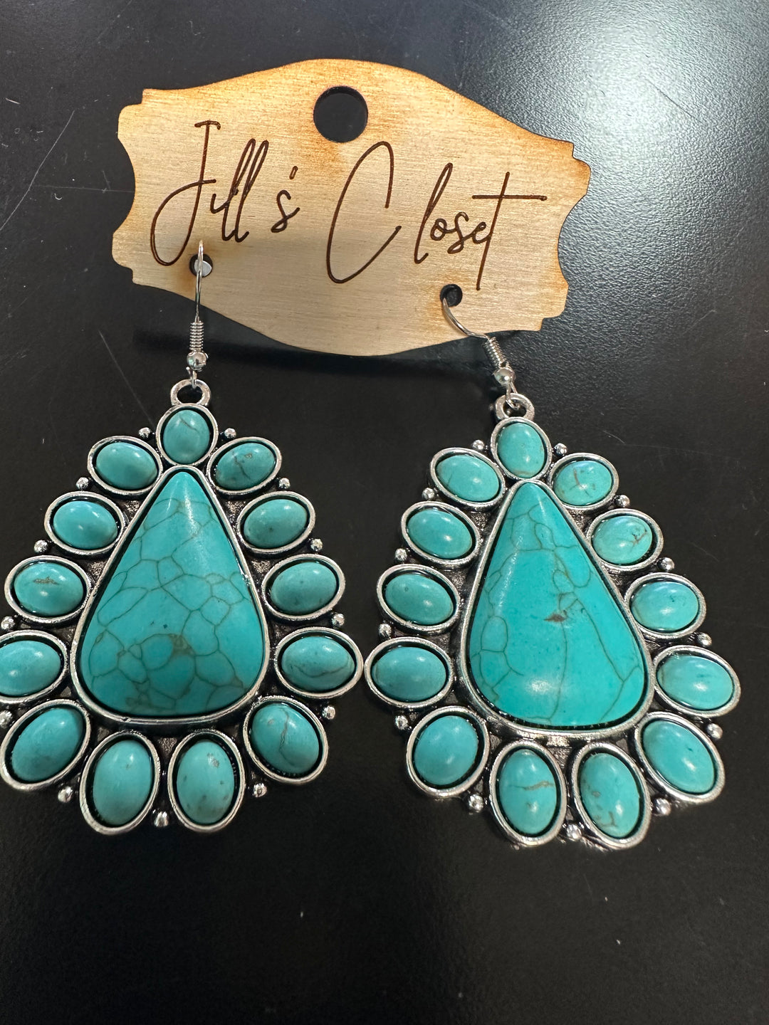 Lg. Turquoise Earrings