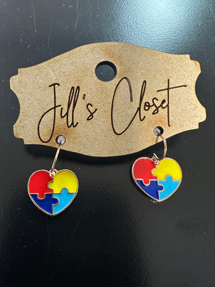 Autism Awareness Earrings
