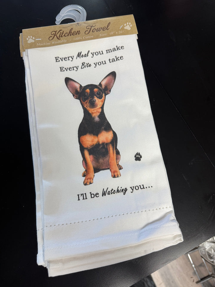 Chihuahua Dog Towel