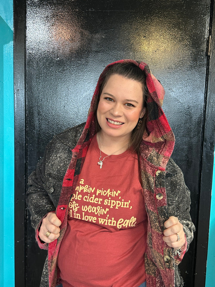 Bleached Reversible Denim/Flannel Jacket