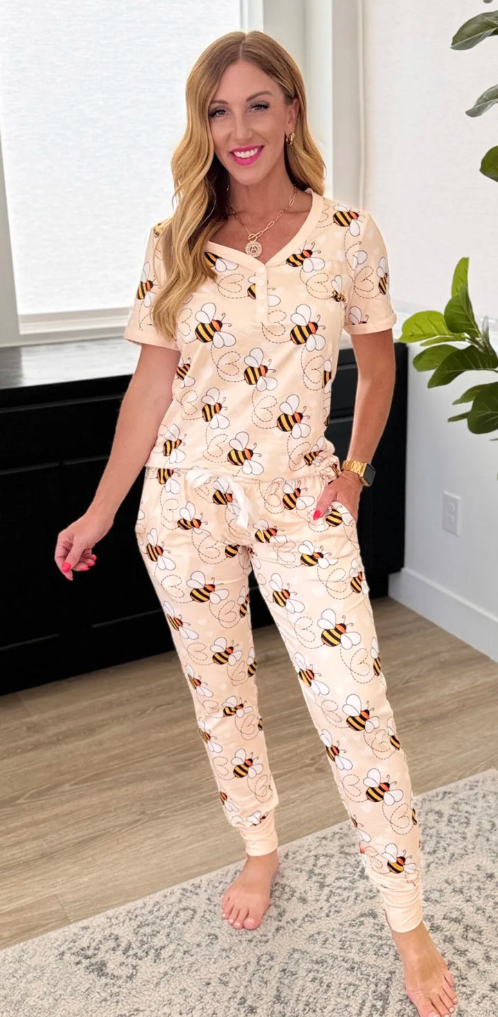 Bee Pajama Set