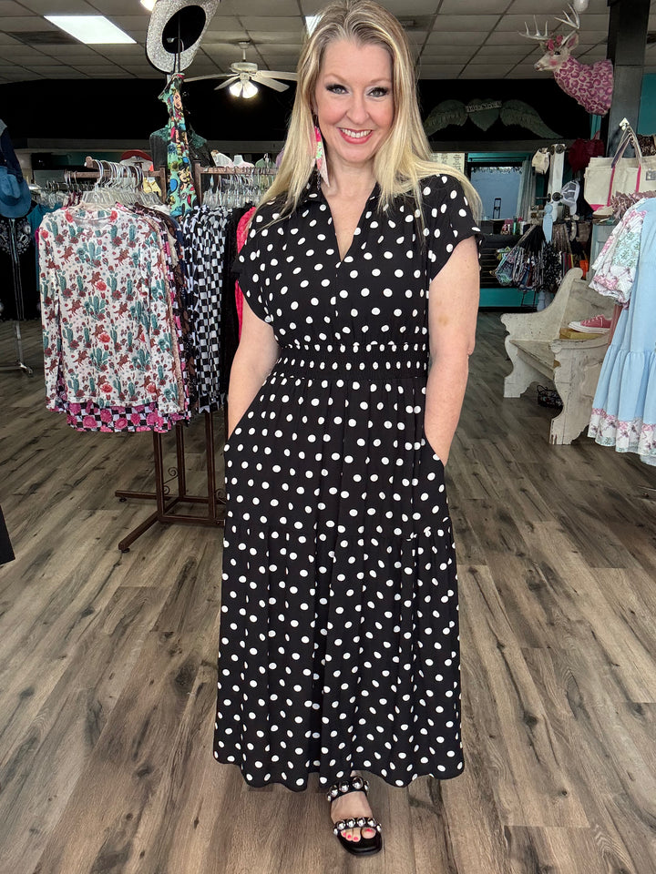 Timeless Dots Dress