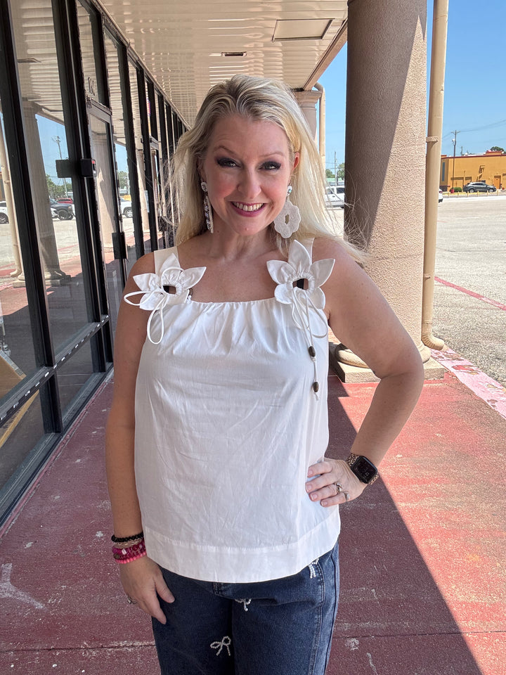 Summer Flowers Top