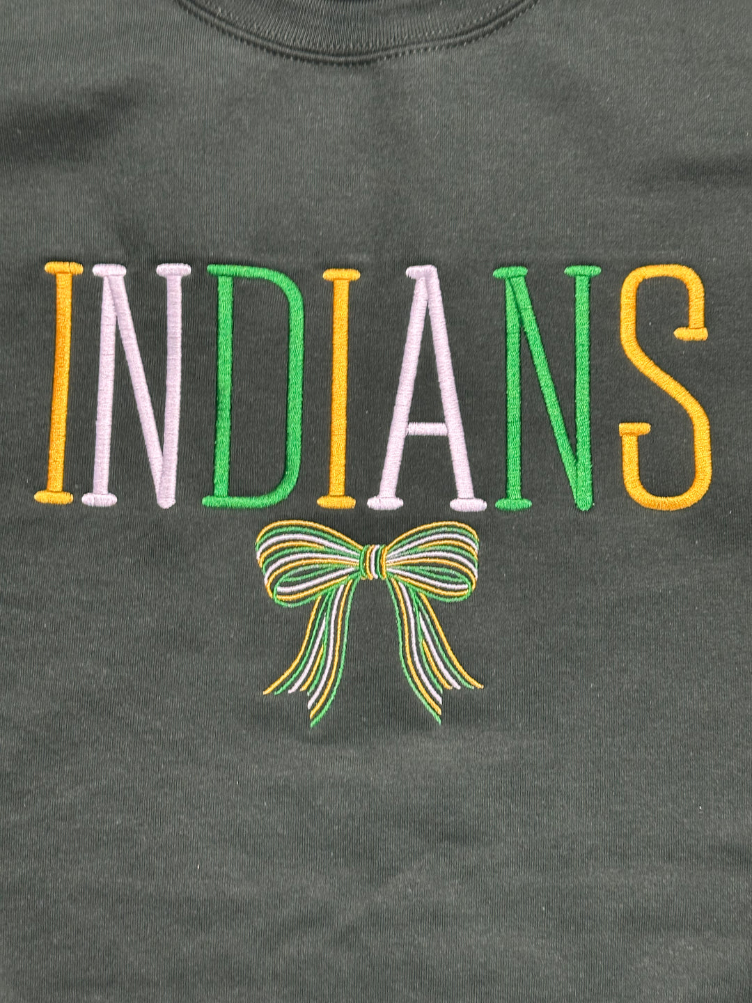 Indians Embroidered Sweatshirt