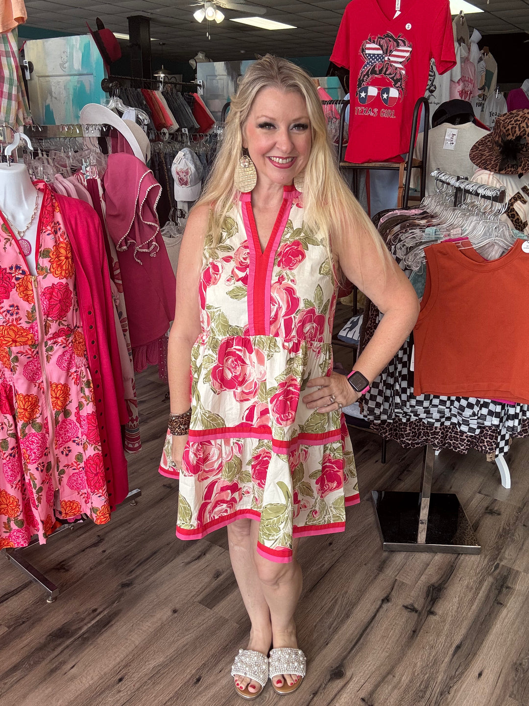 It’s coming up Roses Dress