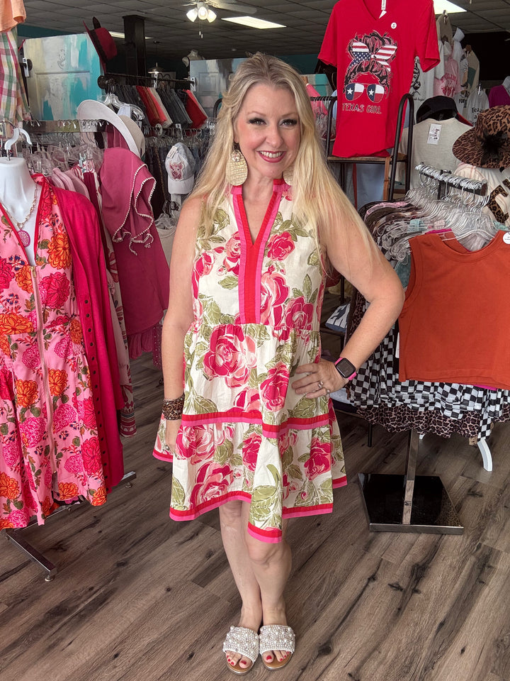It’s coming up Roses Dress