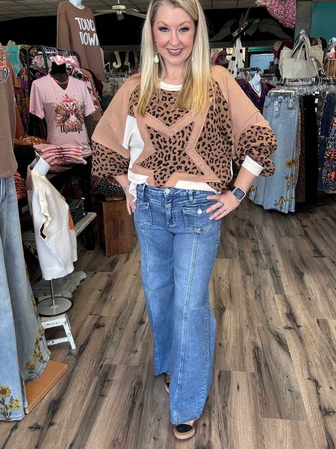 Patch Pocket Jeans