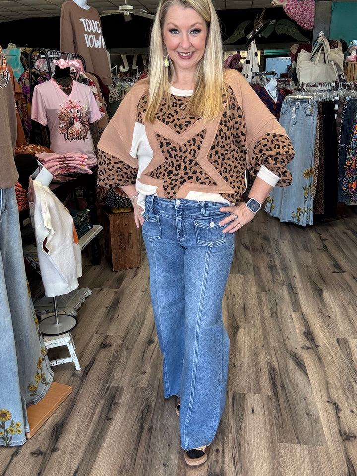 Patch Pocket Jeans
