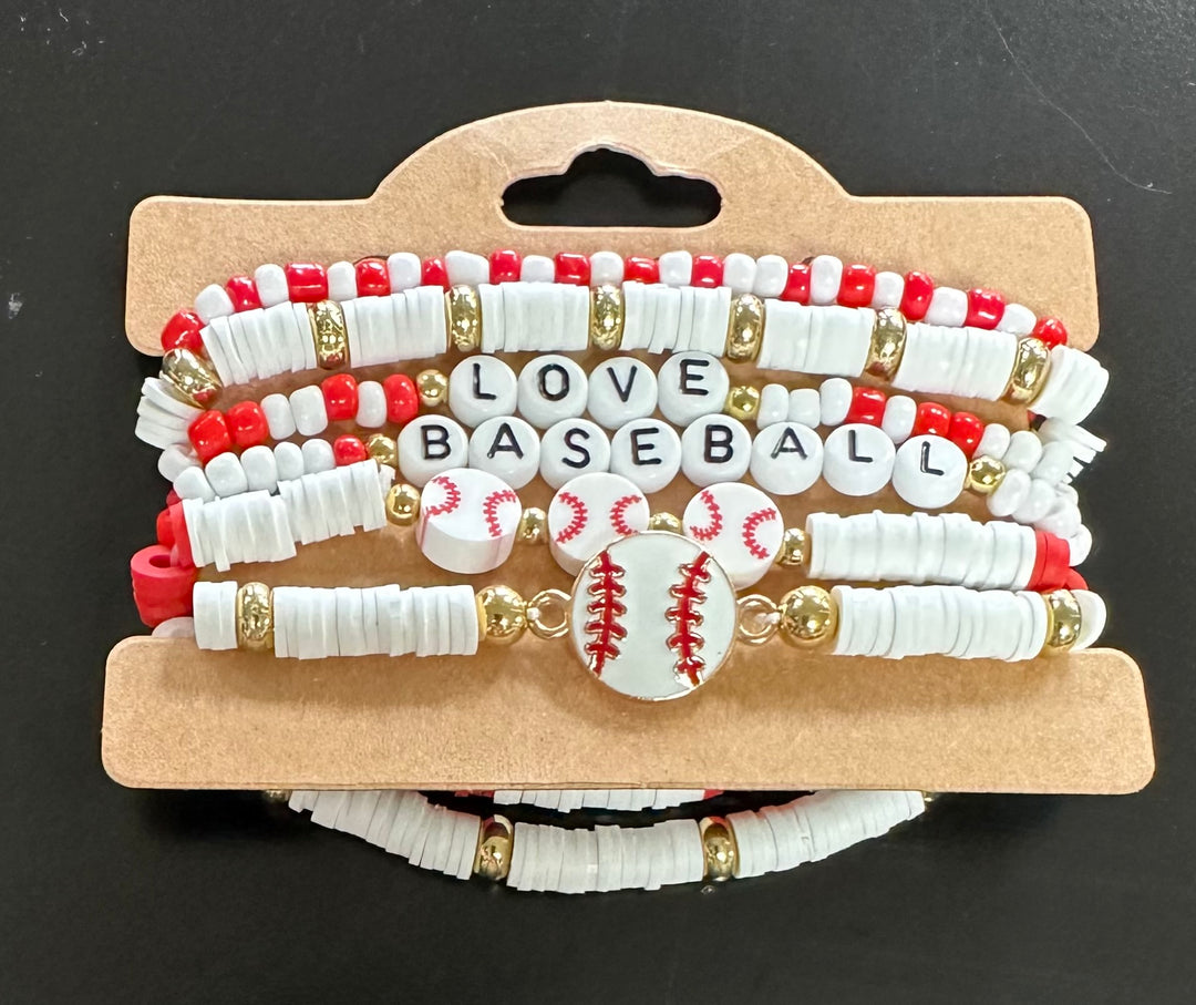 Stacked Sports Bracelets