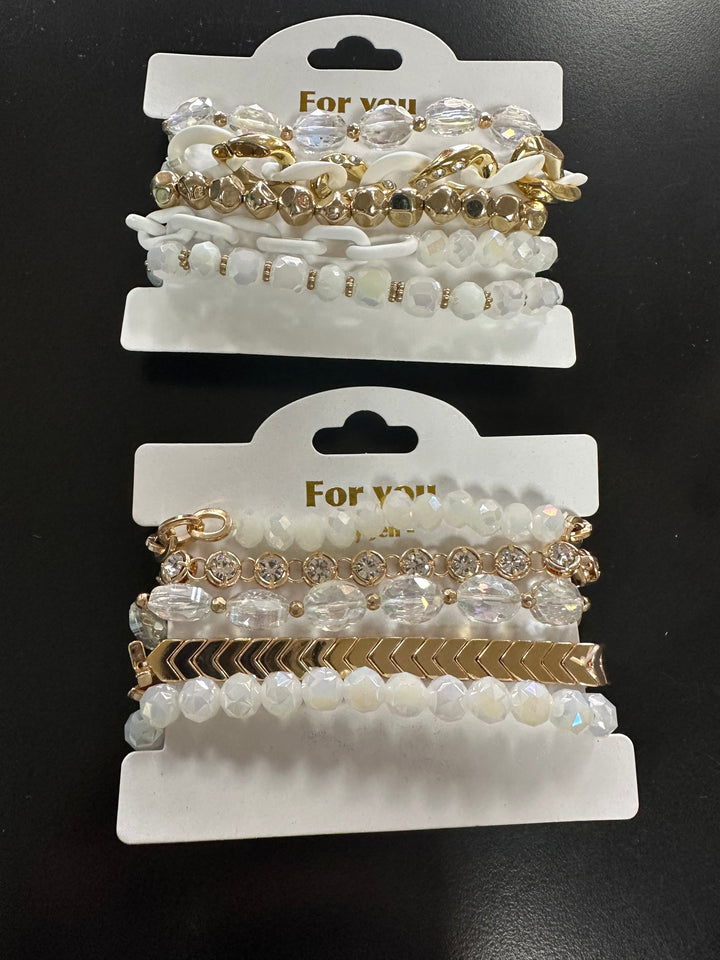 5 Bracelet Stacked Sets