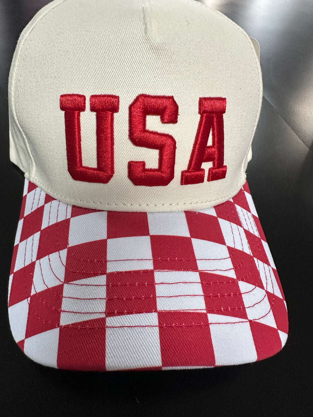 Mama or USA Blinged Trucker Hat