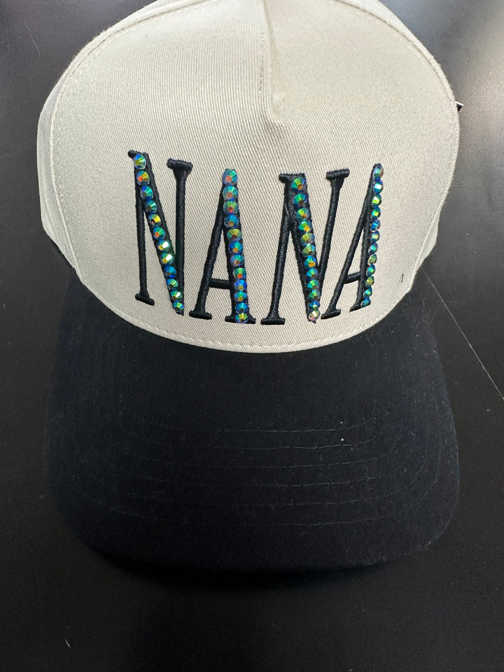 Mama or USA Blinged Trucker Hat
