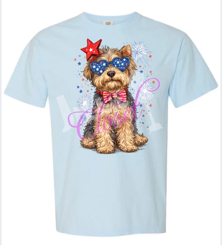 Patrotic Dog Breed Tee
