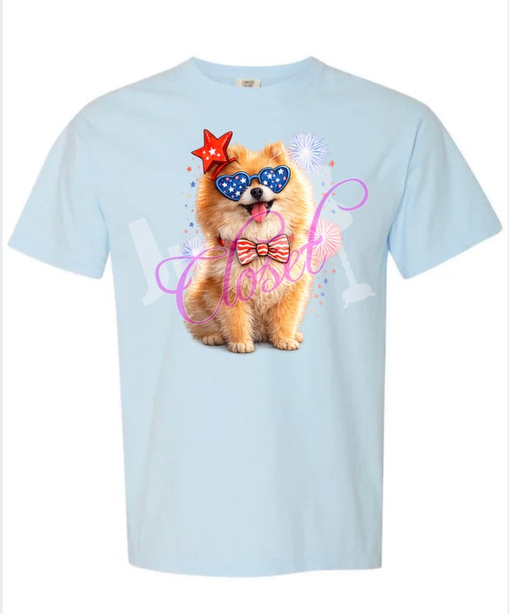 Patrotic Dog Breed Tee