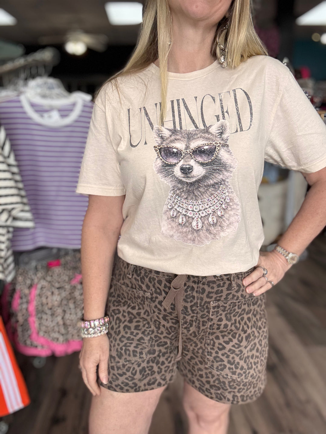 Unhinged Raccoon Tee