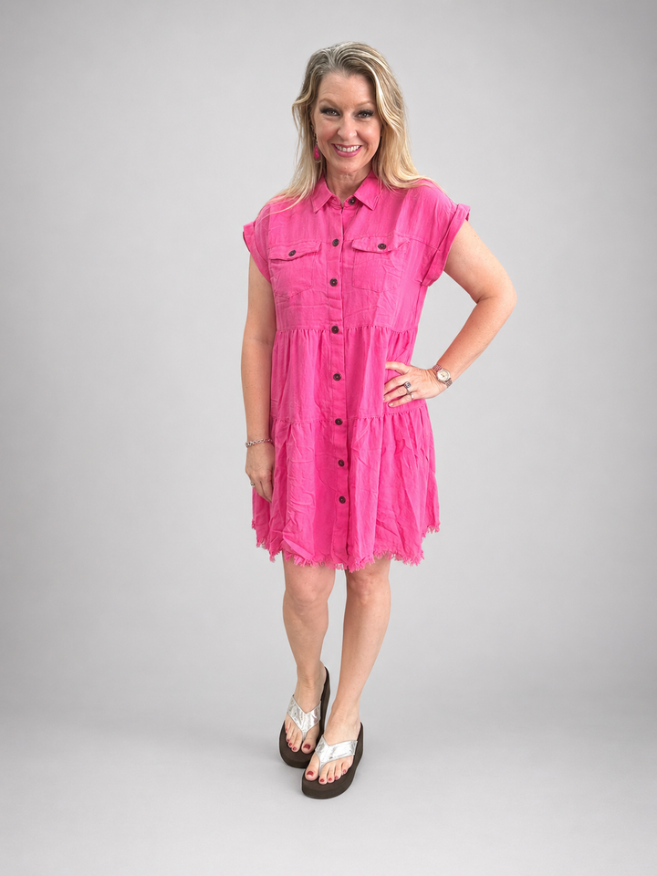 Jean’s Button Up Dress
